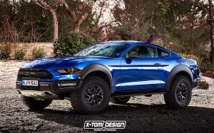 Ford Mustang Raptor by X-Tomi Design 2018 года